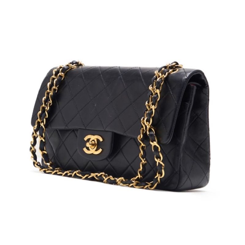 Chanel Matrasse Double Flap Chain Shoulder  Black   Bag Shoulder Bag Ladies French  Ship] Ladies Online  Ladies Online  Ladies Online