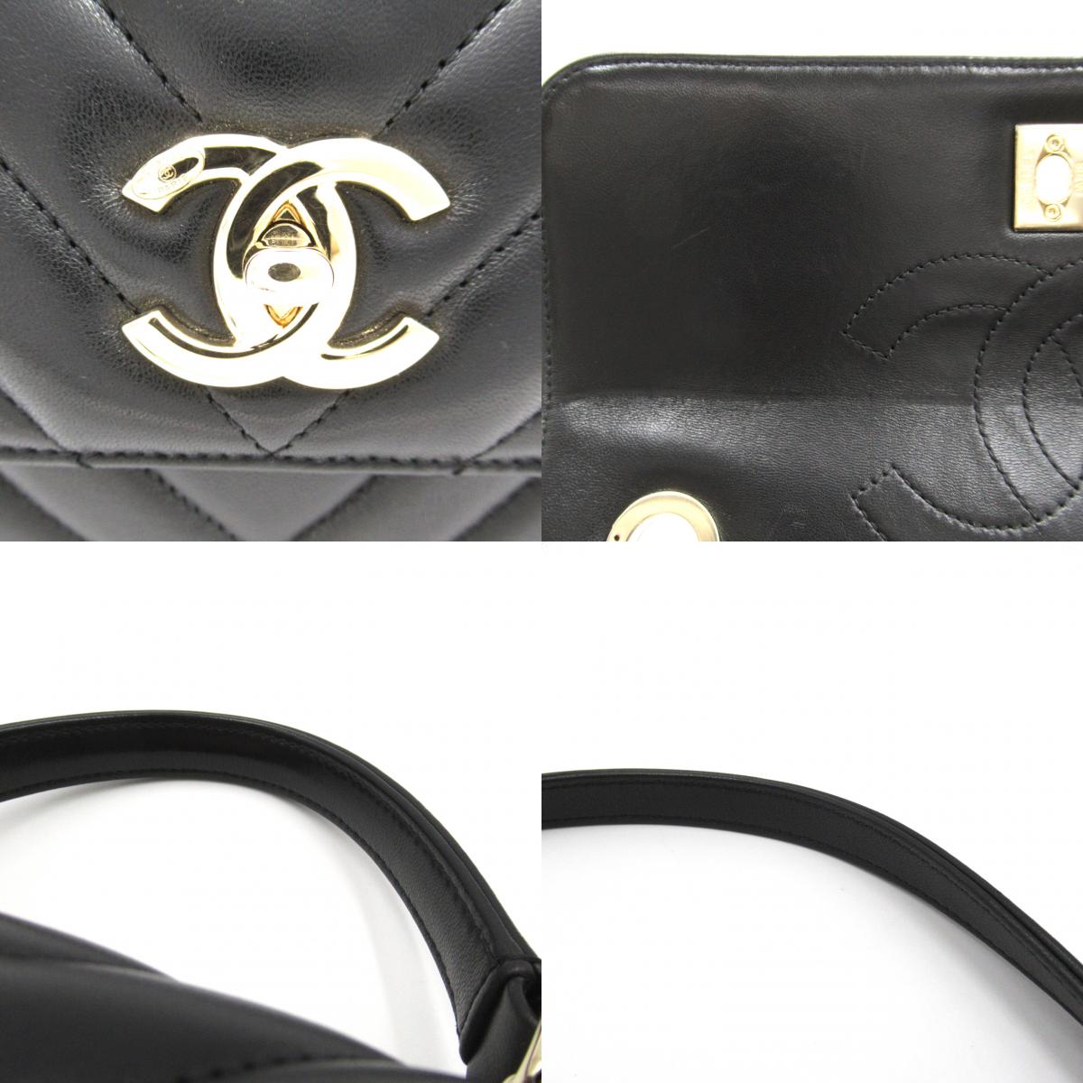 Chanel V Stitch 2w Shoulder 2way Shoulder Bag   Black V Stick 2way Shoulder