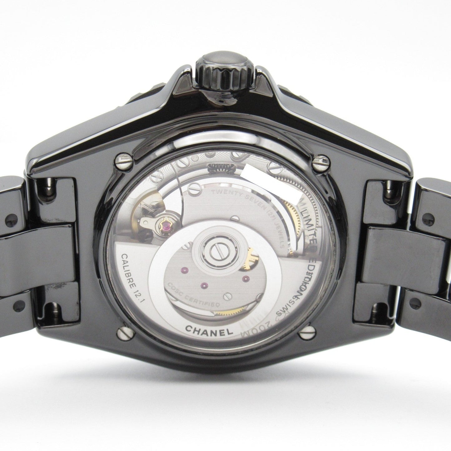 Chanel J12 Interstellar Watch Ceramic  Black H7989