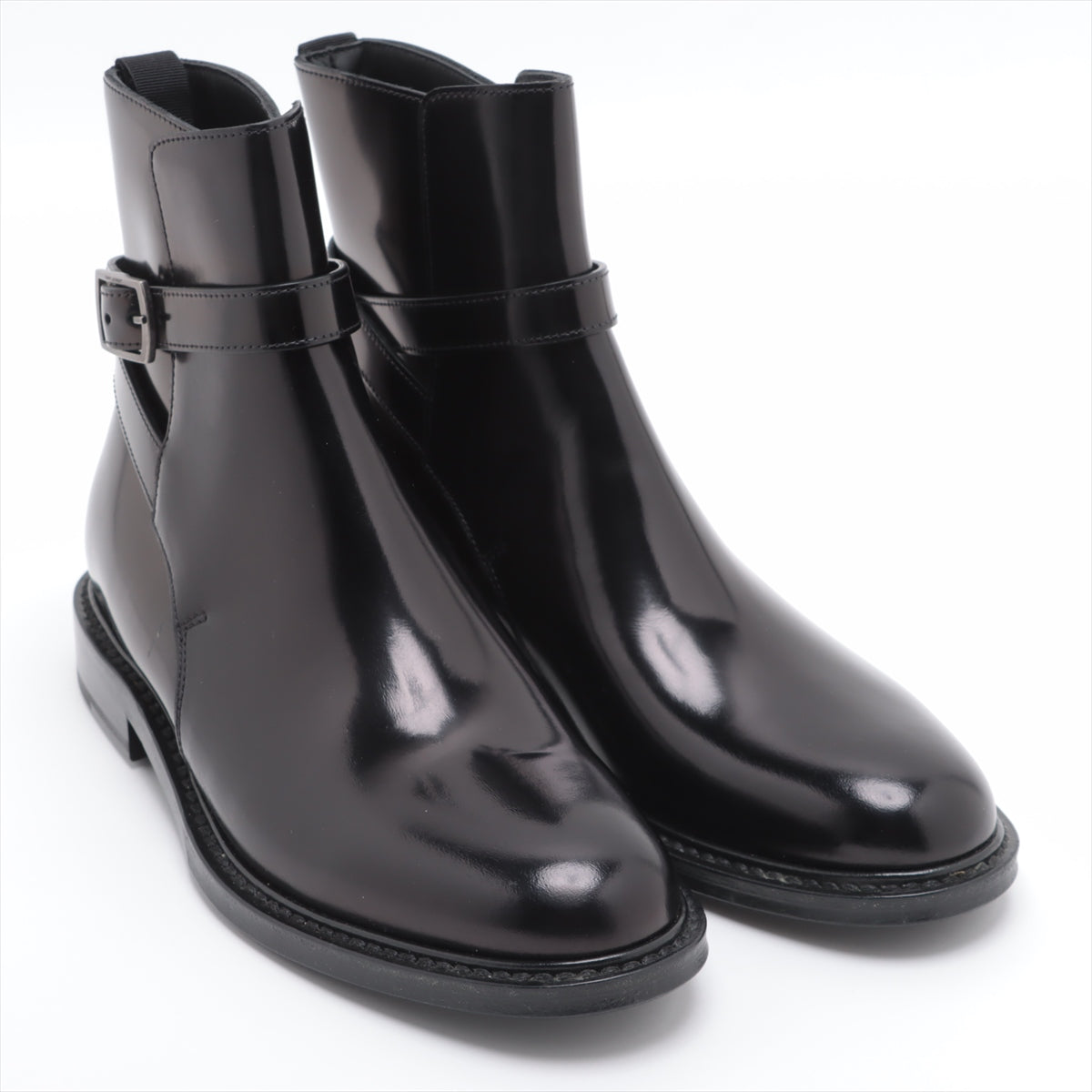 Saint Laurent Leather Boots 35  Brown 638495