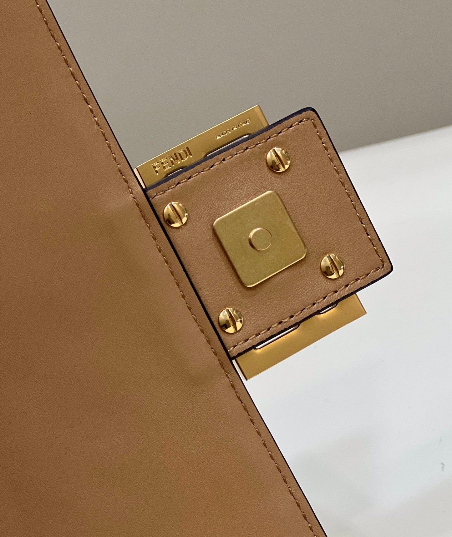 Fendi Baguette Brown Crossbody Bags