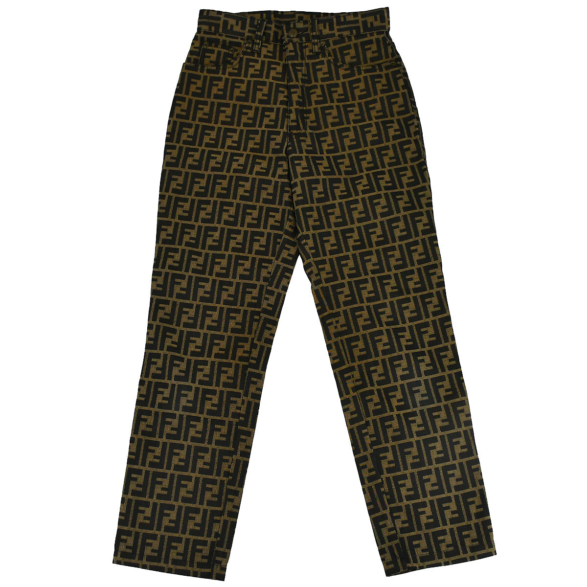 Fendi Zucca Pants Brown #41