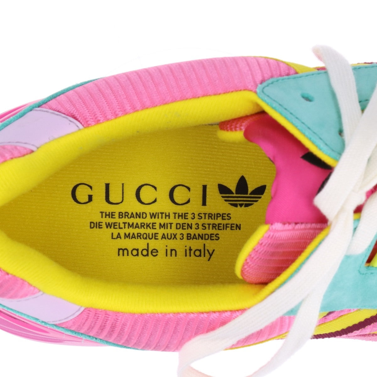 Gucci x Adidas ZX8000 sweaters x Fabric sneakers 29.5cm  Multicolor 721936 TORSION   Box  Bag