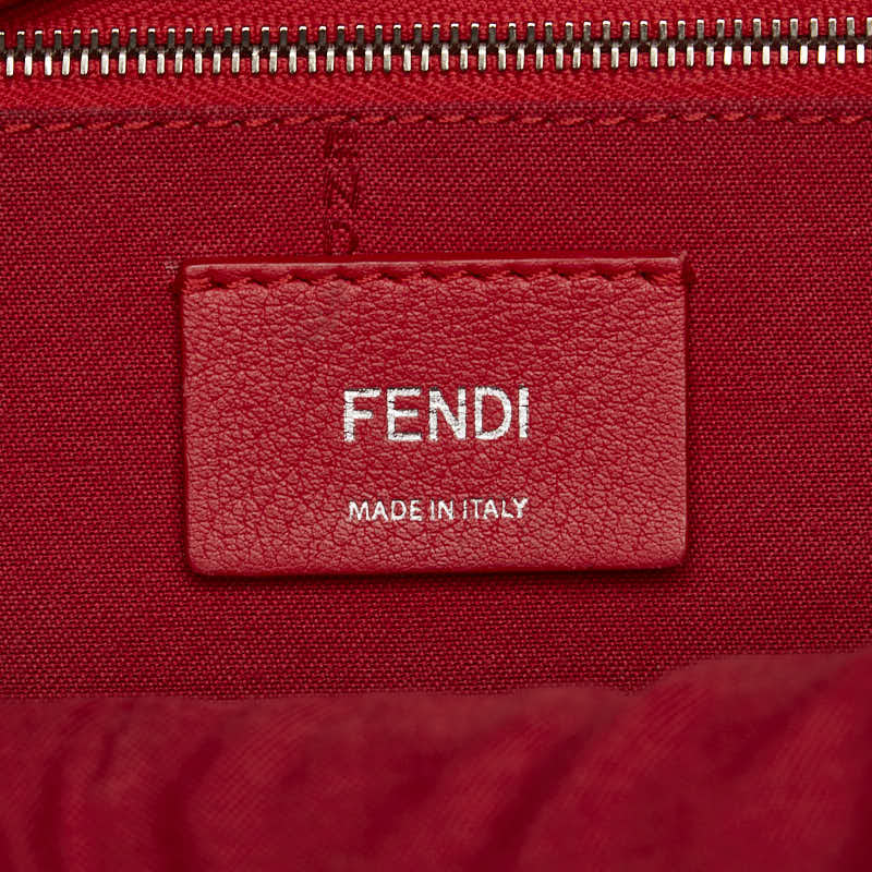 Fendi Byzaw Backpack 8BZ038 Red Leather  Fendi