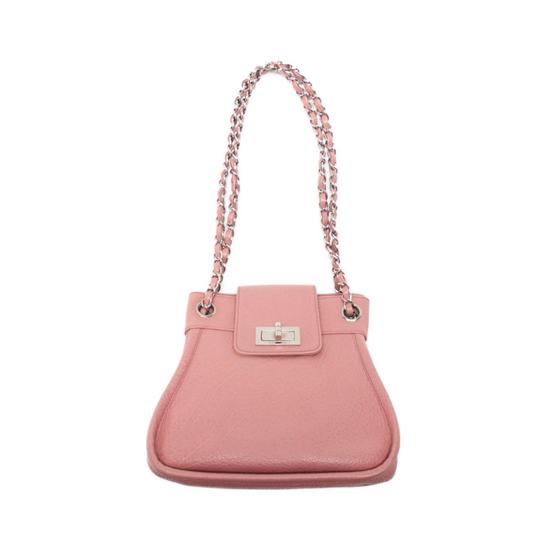 CHANEL 2.55 Lock Chain Shoulder  S Pink (Silver G ) Shoulder Bag Mini Shoulder Bag  Bag Hybrid 【 Delivery】 Netherlands Online