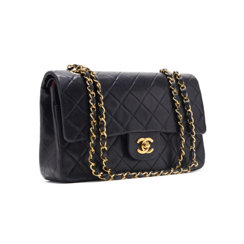 Chanel Matrasse Double Flap Chain Shoulder  Black   Bag Shoulder Bag Ladies French  Ship] Ladies Online  Ladies Online  Ladies Online