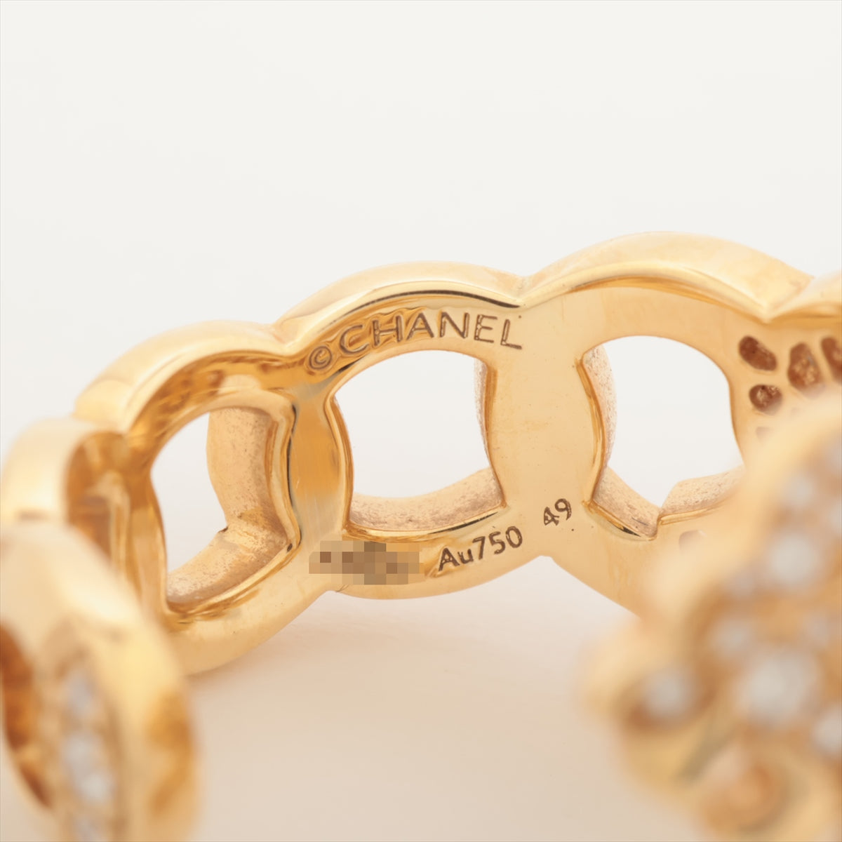 Chanel Diamond Ring 750 (YG) Respire du Lyon Intuitive