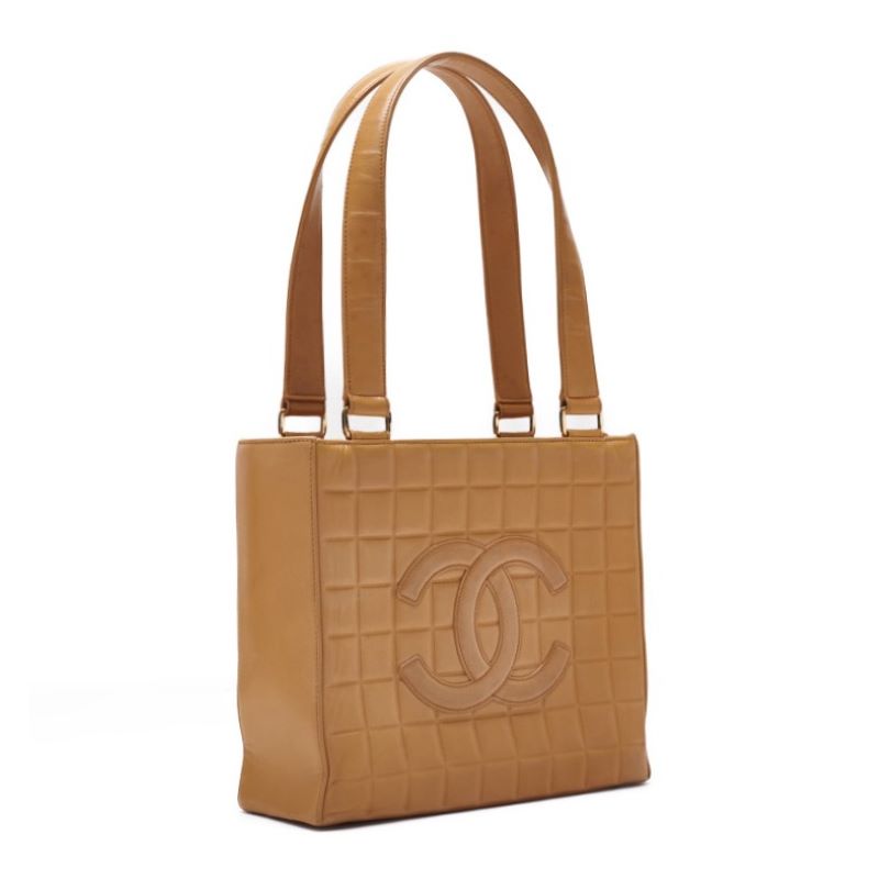 CHANEL CHOCOLATE BAR COCOMARK Tote BAG RAM SKIN BRUN (GOLDEN GOLD) SHOULDERBAG MINISCHULDERBAG LADY BAG LADY BAG HYBRAND ONLINE