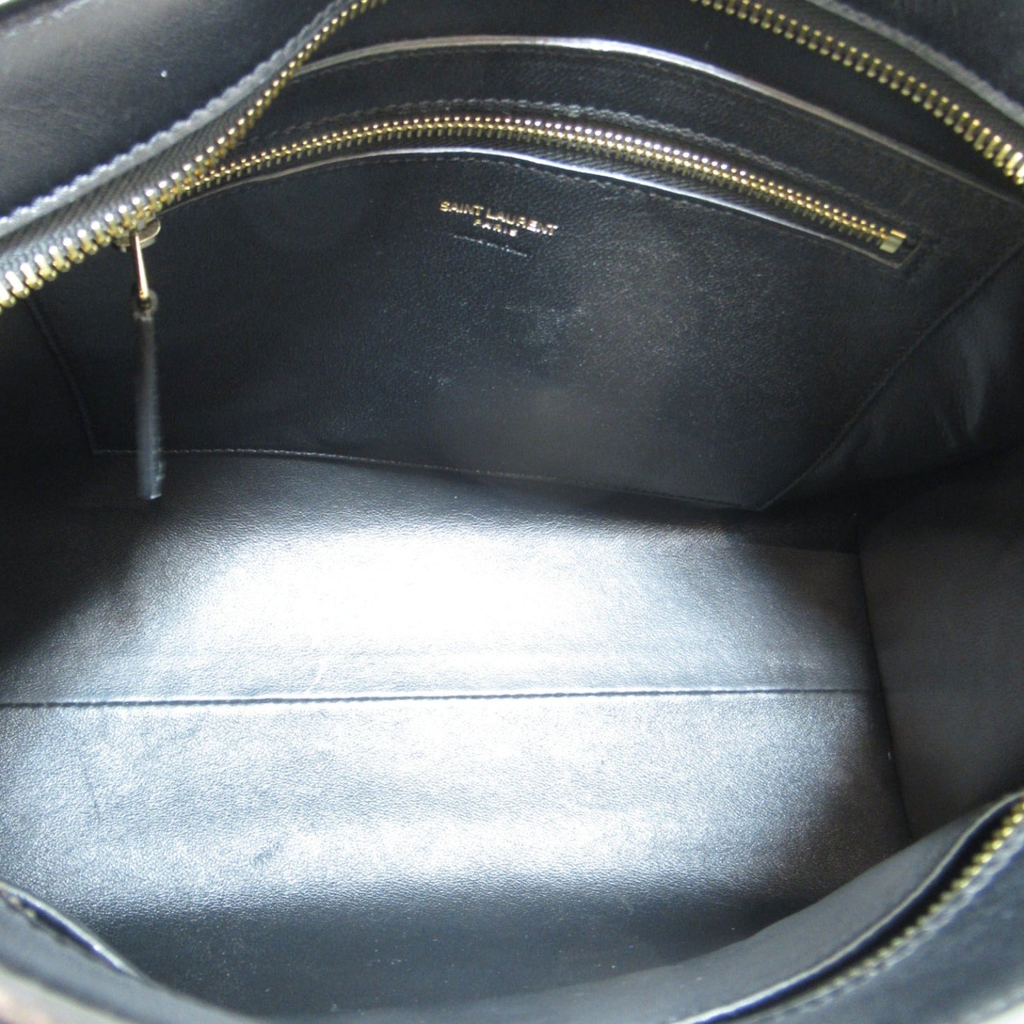 Saint Laurent Ba Shoulder Bag Shoulder Bag Leather  Black Shirt