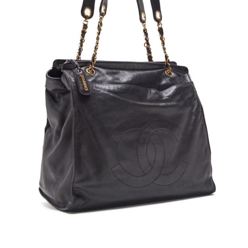 Chanel Coco Double Chain Shoulder  Logo Charm  Black  Shoulder Bag Mini Shoulder Bag  Shoulder Bag Hybrid   Delivery] Dharma Sharma Online