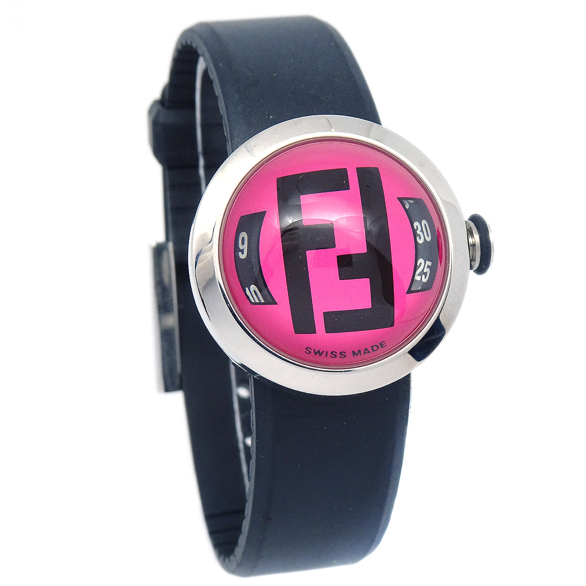 Fendi 8010L Bussola Watch SS