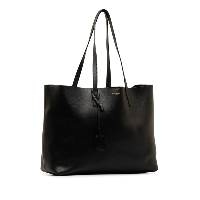 Saint Laurent Tote Bag 394195 black leather ladies