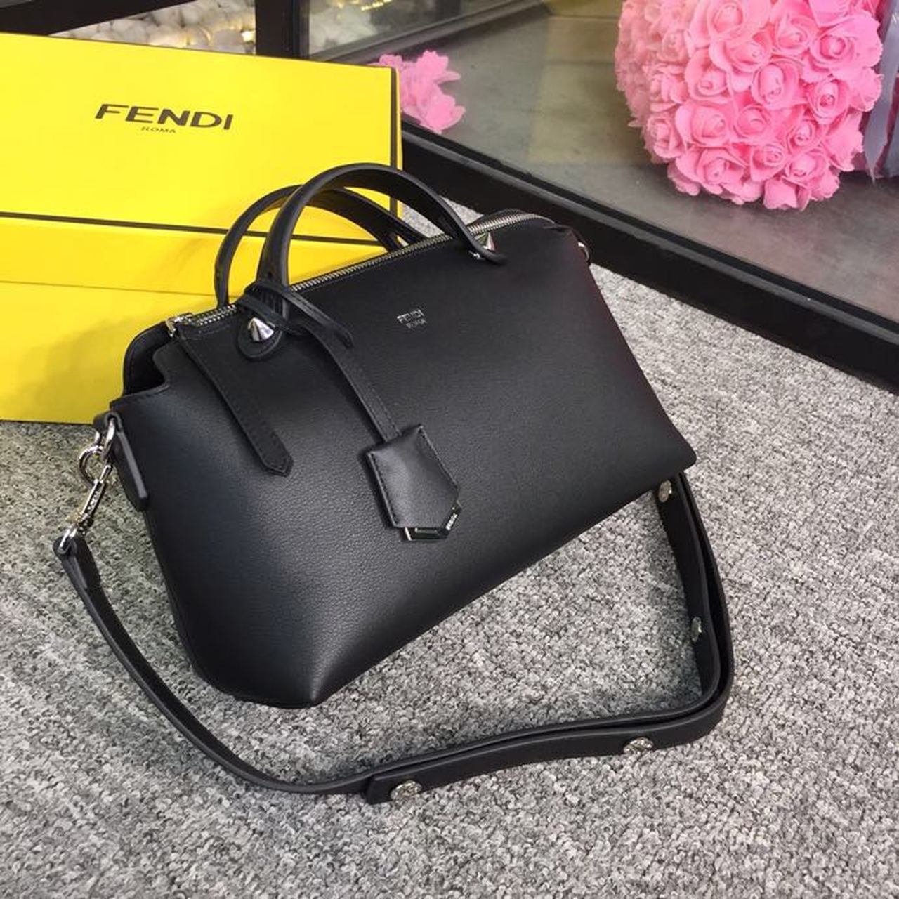 Fendi By The Way Medium Bag Black