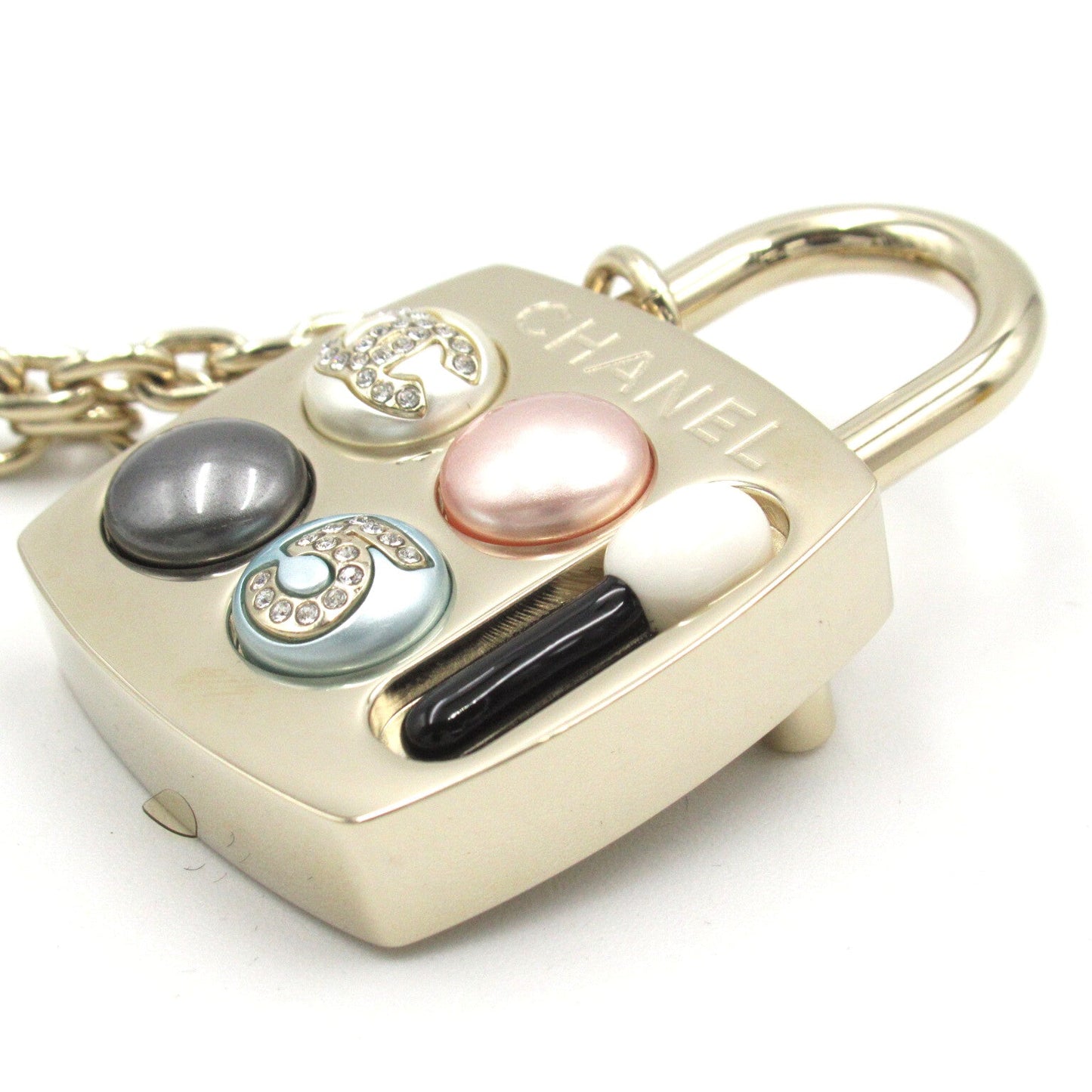 CHANEL Brooch Brochure Accessories Metal/ Pearl  G  BRANDOFF