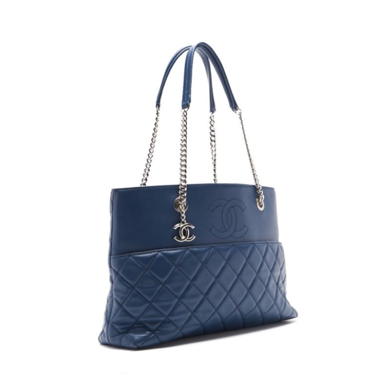 Chanel Matrasse Coco Double Chaintot  coconut charm  Blue (Silver G)  Bag  Back 【 Ship】【ship s 山本屋 山本屋 Online