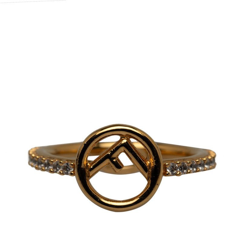 Fendi Rhinestone Ring #M IT2920 G