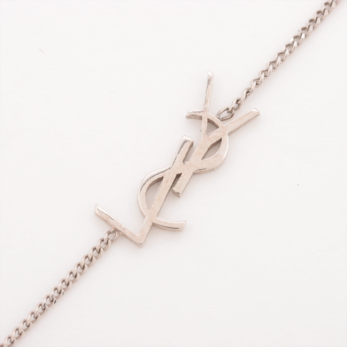 Saint Laurent  YSL logo bracelet metal silver everyd allu  store