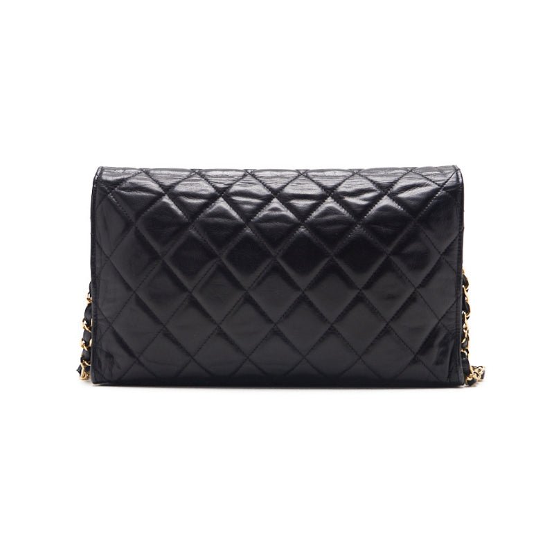 Chanel Matrasse Full Flap Turnlock Chain Shoulder  Black  Shoulder Bag Mini Shoulder Bag  Bag Hybrid 【 Delivery】 Nashville Online