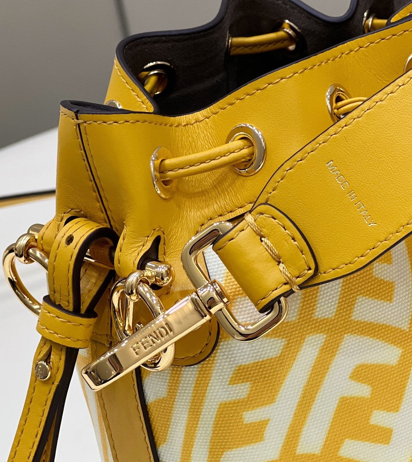 Fendi Mon Tresor Bag Yellow