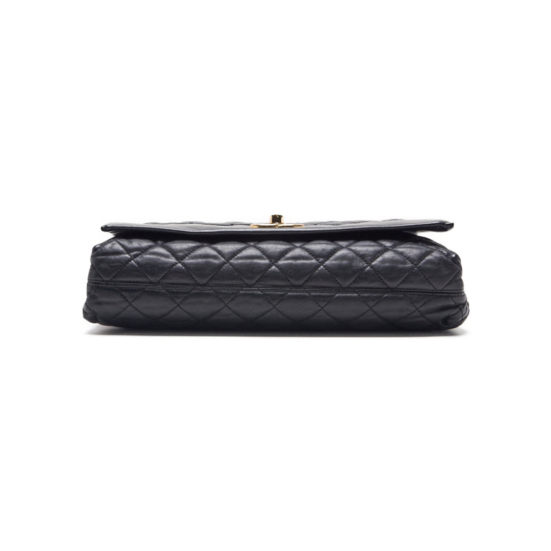 Chanel Matrasse Turn-Lock Single Flap  Black  Shoulder Bag  Shoulder Bag Ladies Hybrid Bag  Delivery Dutch Shark Online