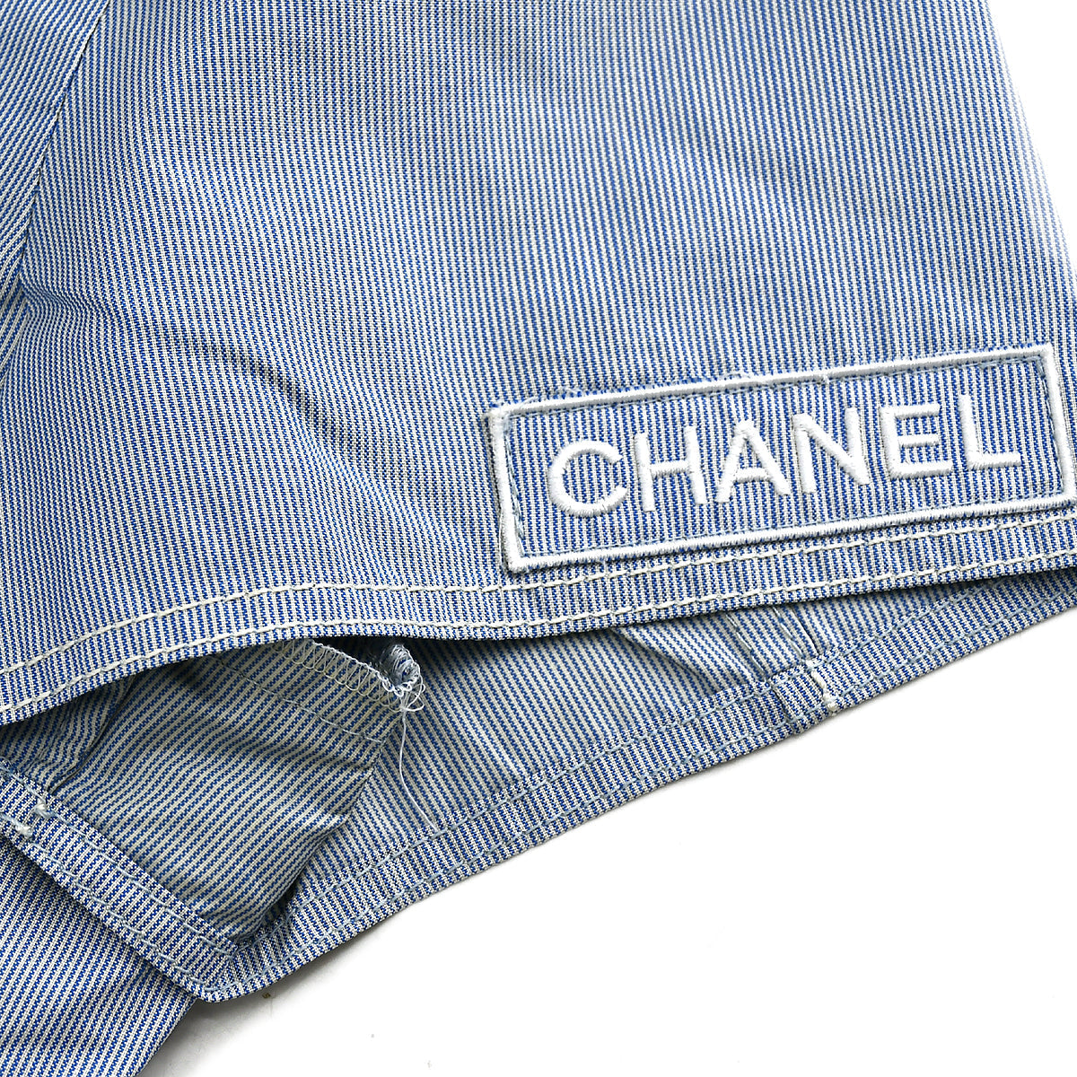 Chanel Short Sleeve Shirt Blue 05C #40