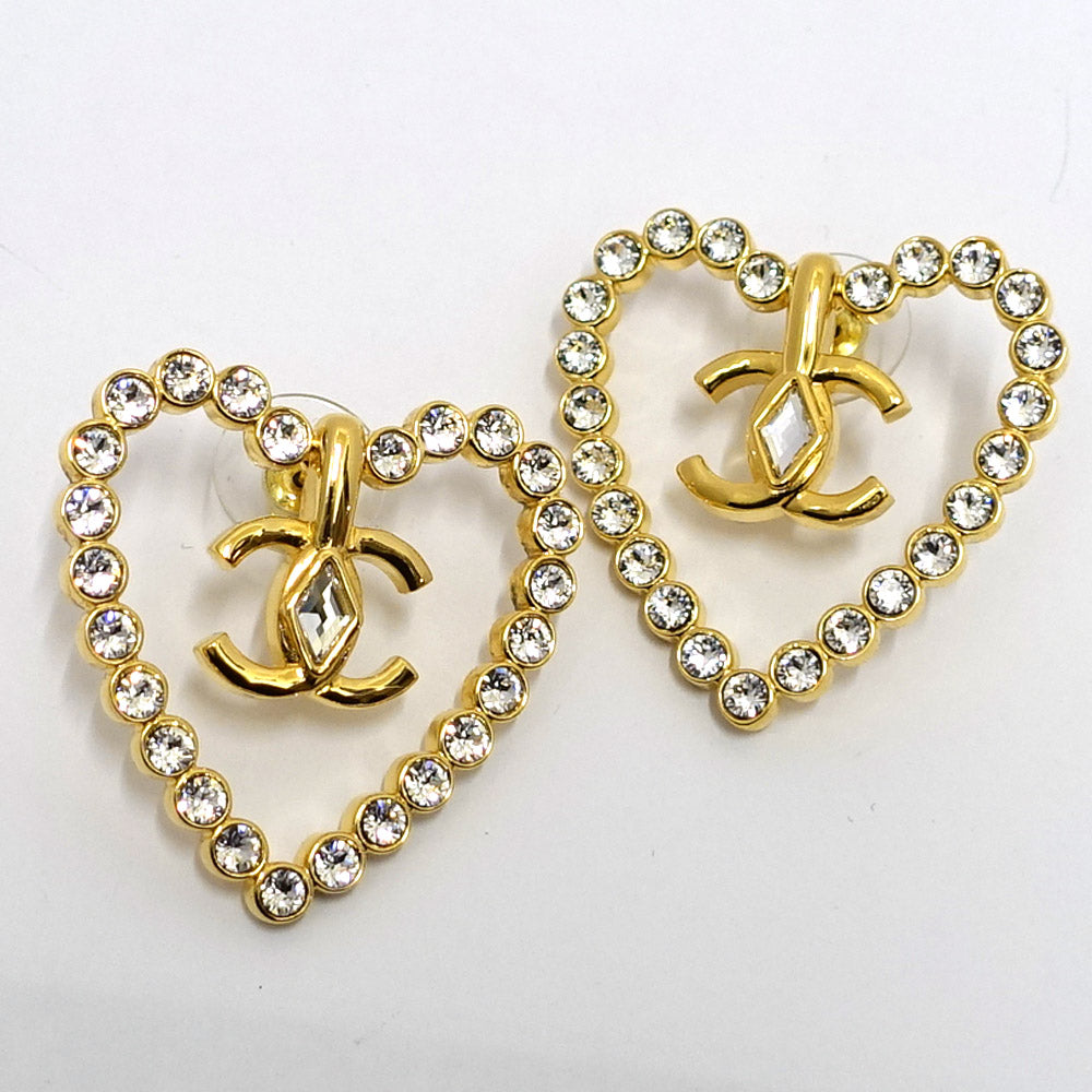 CHANEL CHANEL COCOMARK HEART PIERS RINSTONE STRASSE GRAND GD GOLD TOOLS L23C ACCESSORIES LITTLE CHANEL COCOMARK HEART RINSTONE STRASSE GRAND GD GOLD TOOLS L23C ACCESSORIES