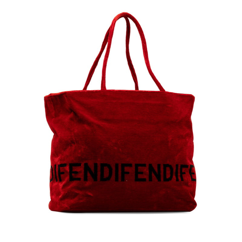 Fendi logo handbags Tote bags red bellow ladies Fendi