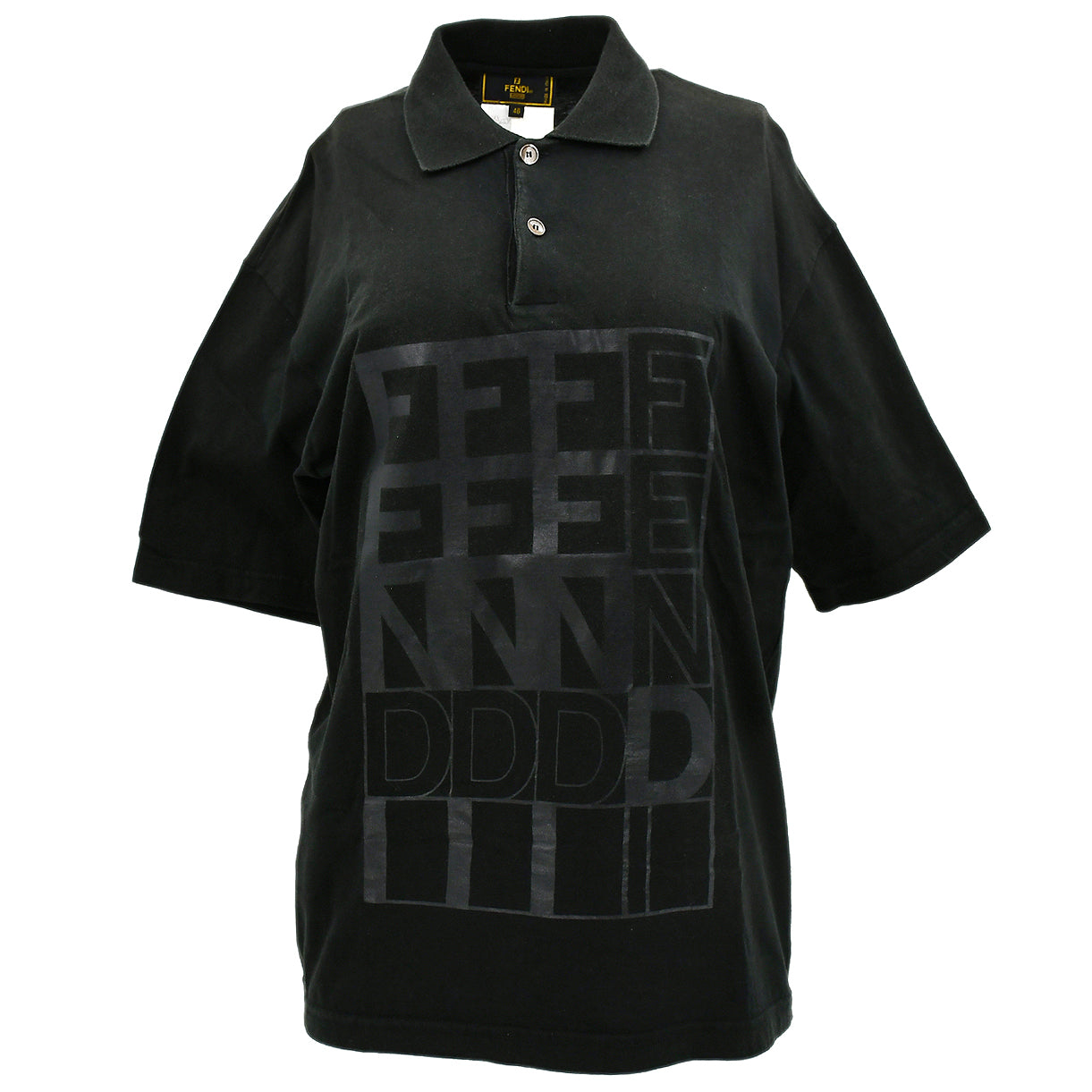 Fendi Polo Shirt Black #46