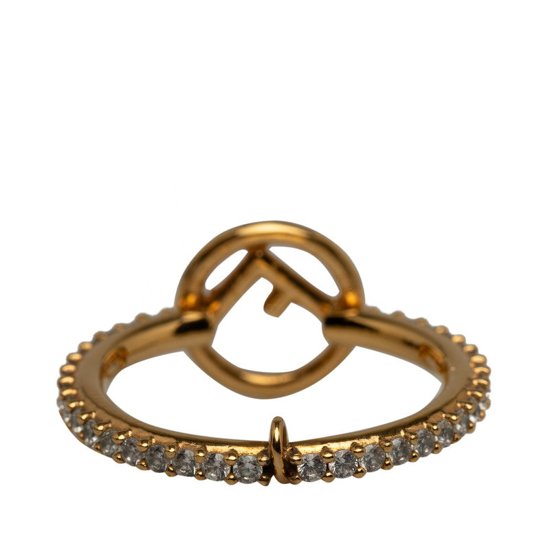 Fendi Rhinestone Ring #M IT2920 G