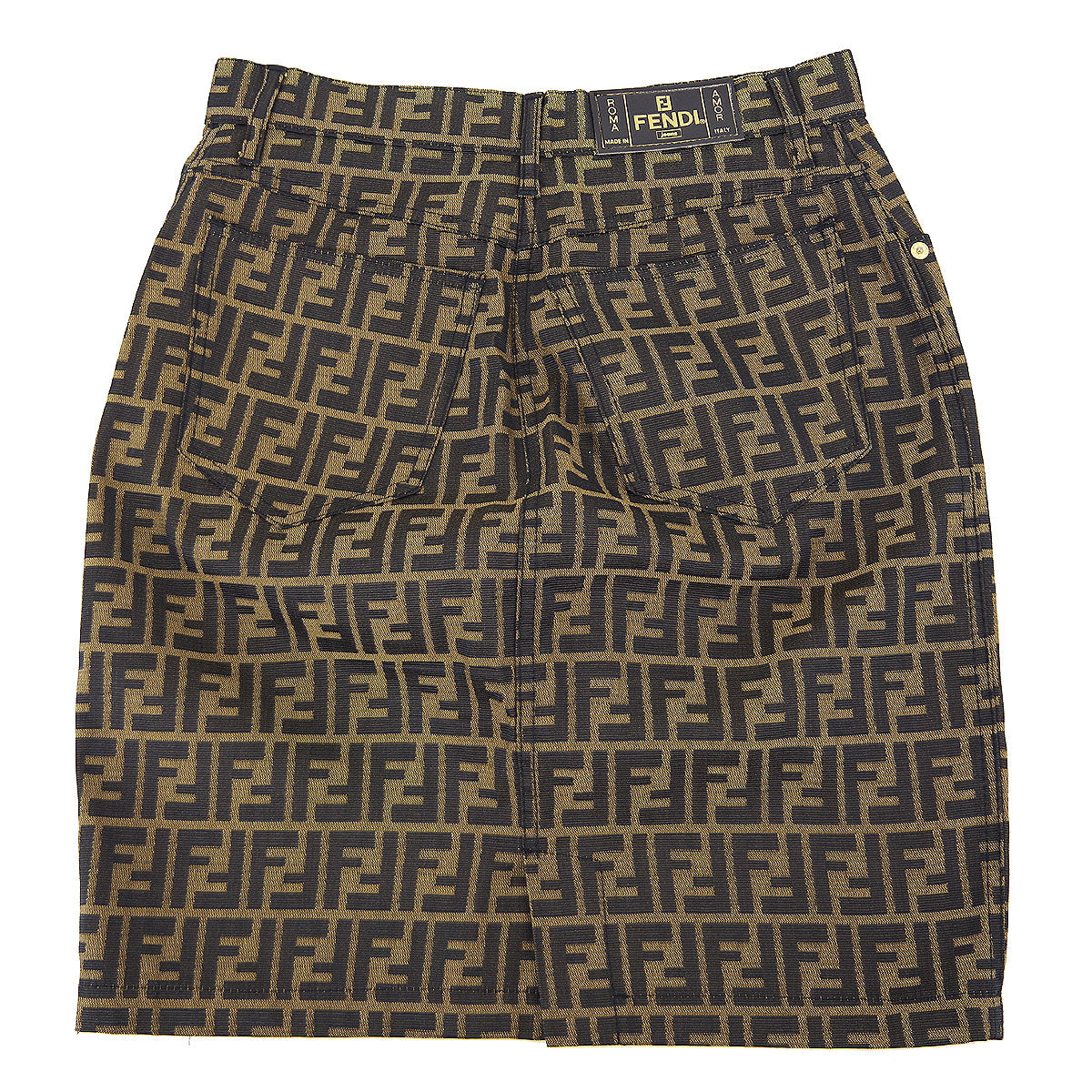 Fendi Zucca-monogram miniskirt #46