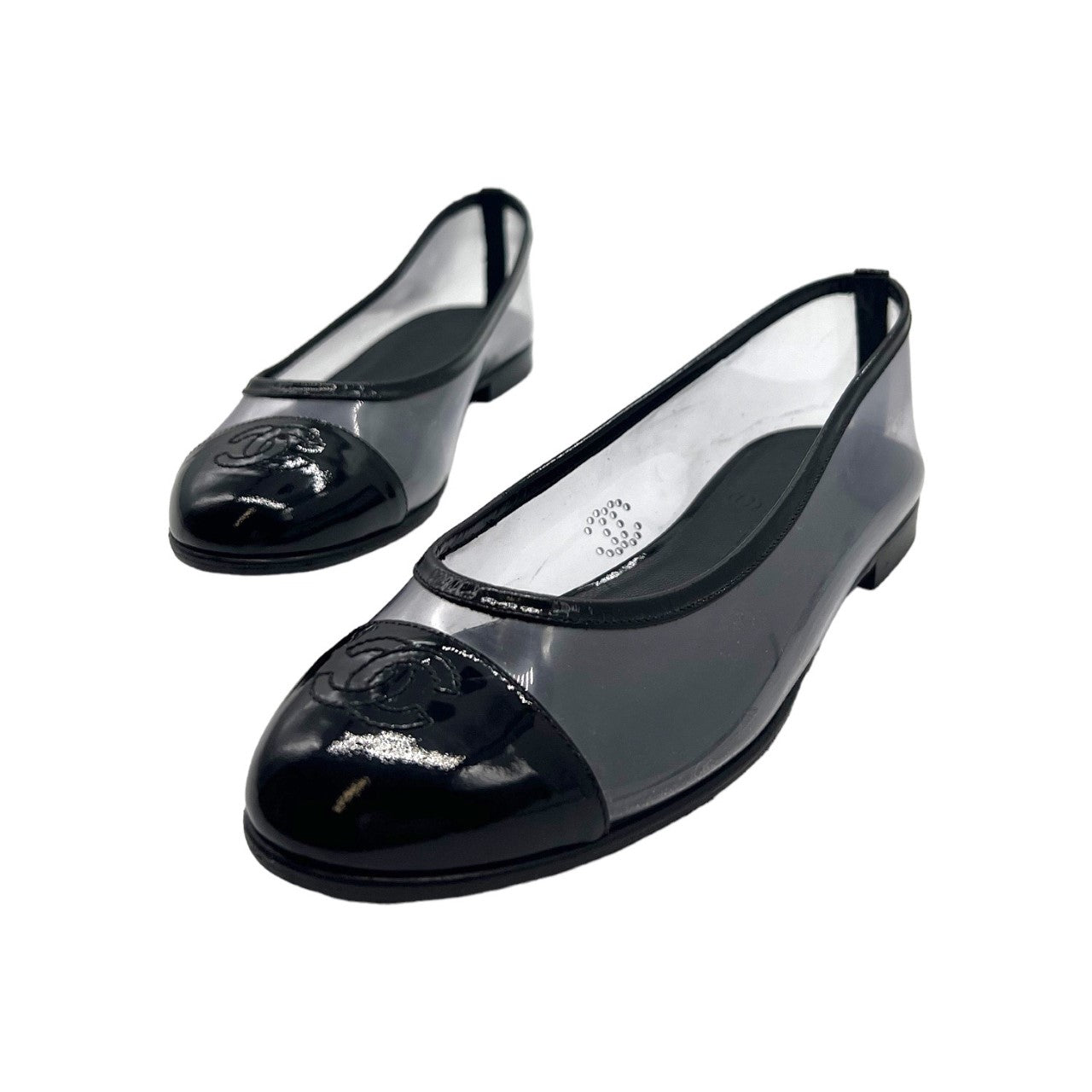 Chanel PVC Ballet Flats - Sz. 36.5