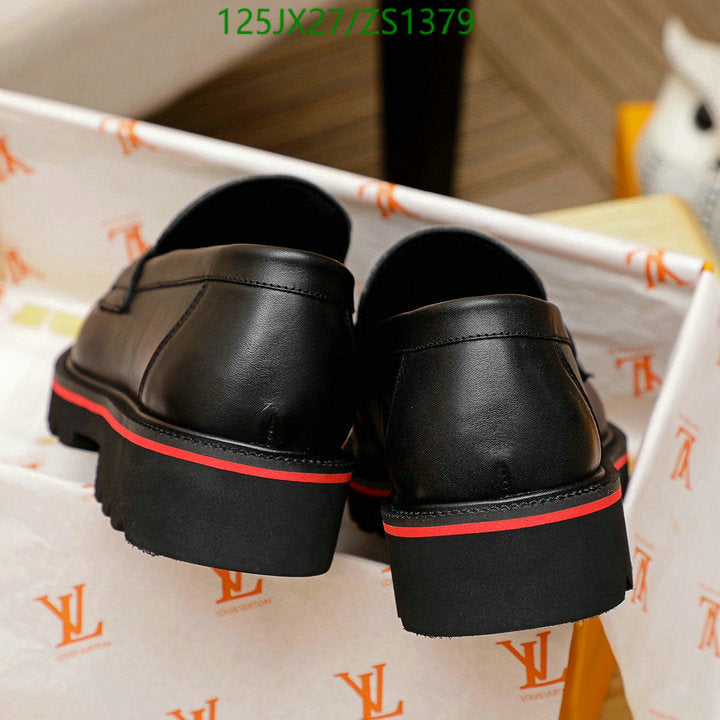 Louis Vuitton Mokassins Academy leather flats