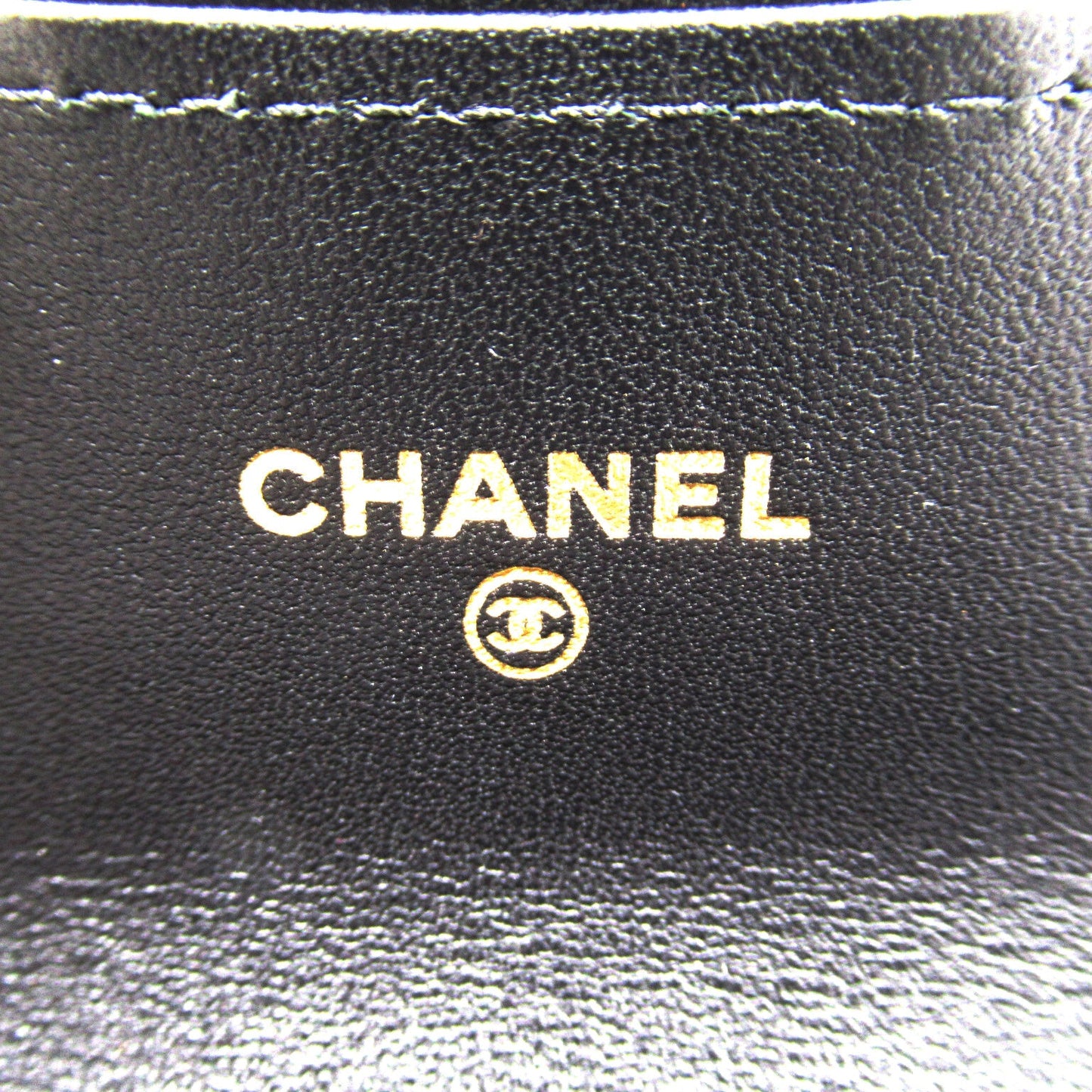 CHANEL Classic Flap Card Case Card Case Accessoires    Black  AP0214