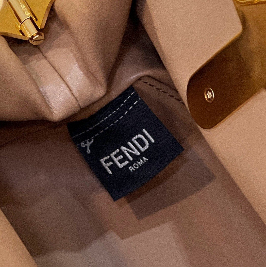 Fendi Fendirst Small Brown Bag For Woman 26cm/10in