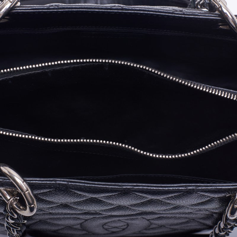 Chanel Matrasse GST Chantrot Caviar S Black (Silver G ) Tote Bag  Tote Bag Vertical Tooth Bag Ladies Tooth Bag Hybrid 【 Delivery】 Dandy Shambhala Online