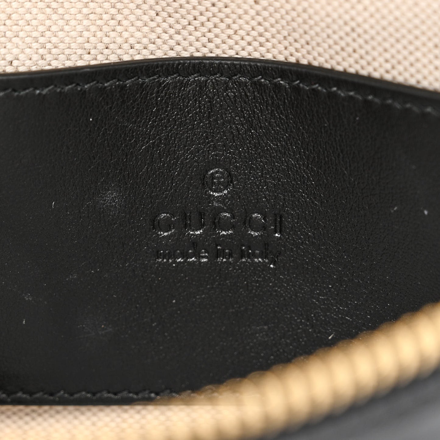 Gucci  Calfskin GG Matelasse Mini Top Handle Bag Black