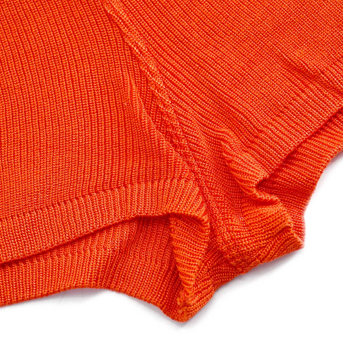 Chanel Setup Knit Tops Pants Orange 96P #40