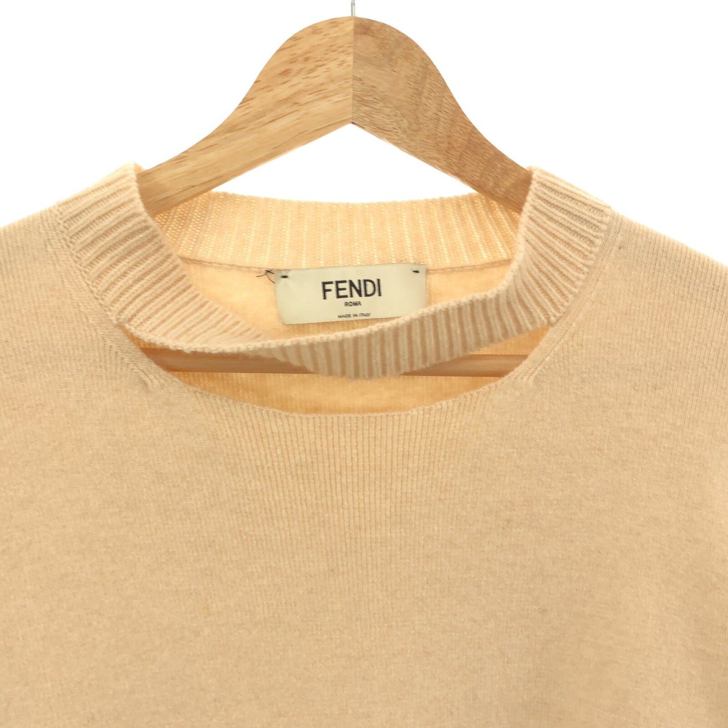 Fendi Fendi Dresswear Tops Wool  Beige