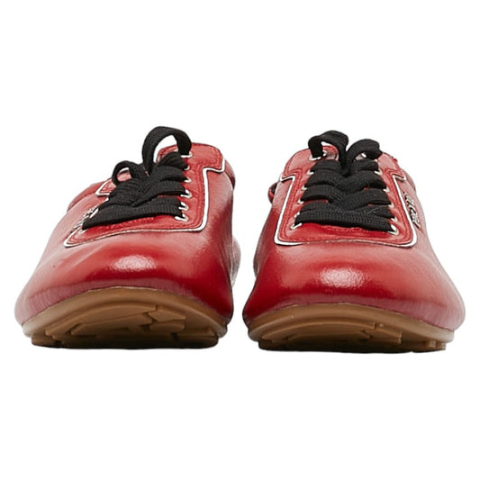 PRADA PRADA Others Shoes Leather Red Black Ladies