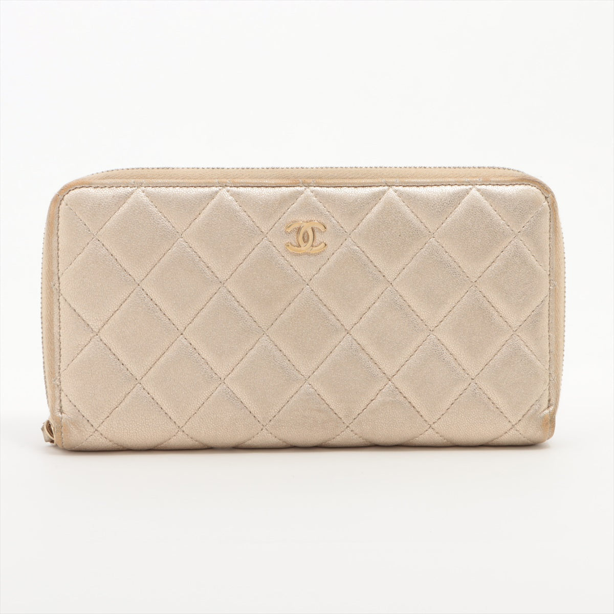 Chanel Matrasse Ram Round  Wallet G Gold  31st