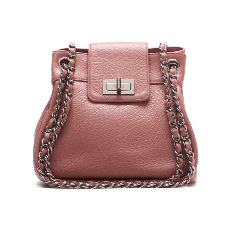 CHANEL 2.55 Lock Chain Shoulder  S Pink (Silver G ) Shoulder Bag Mini Shoulder Bag  Bag Hybrid 【 Delivery】 Netherlands Online