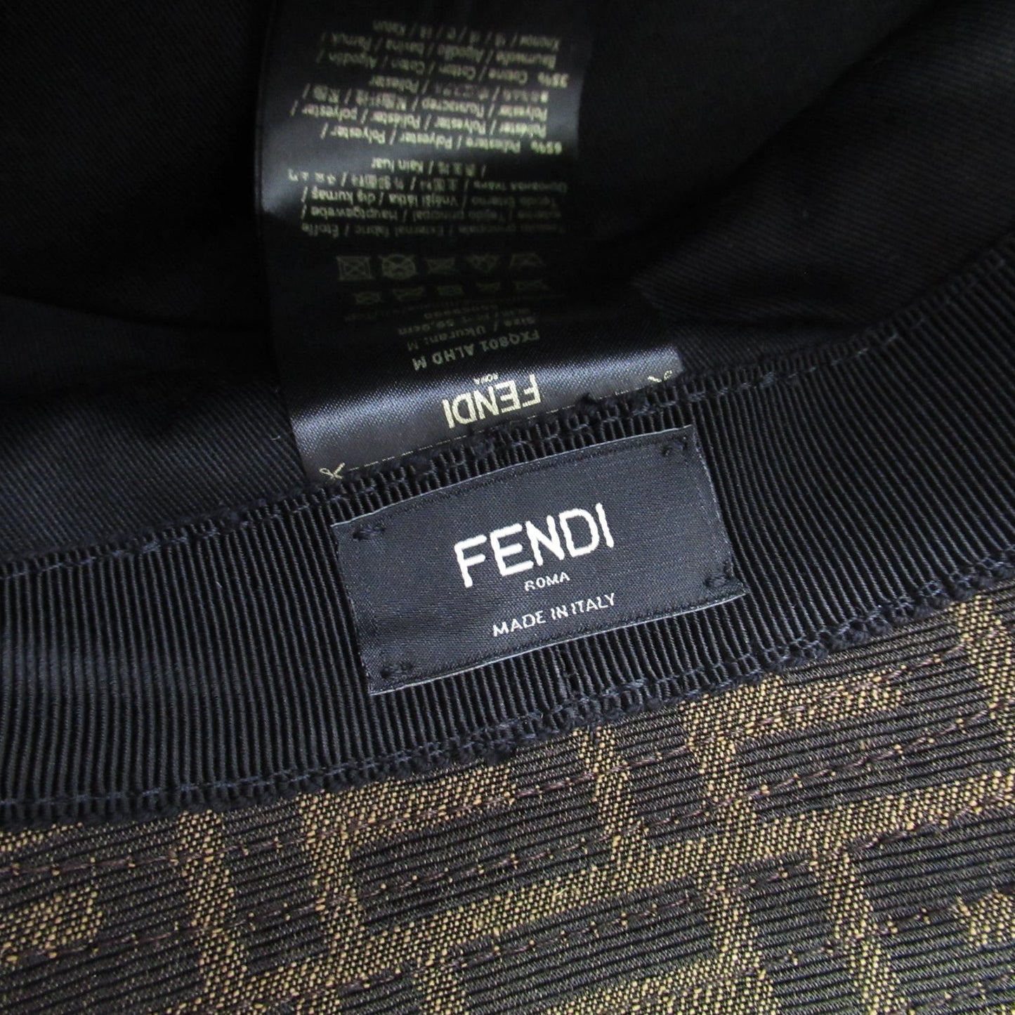 Fendi Fendi Hat Hat Hats    Brown FXQ801ALHDF0VATM