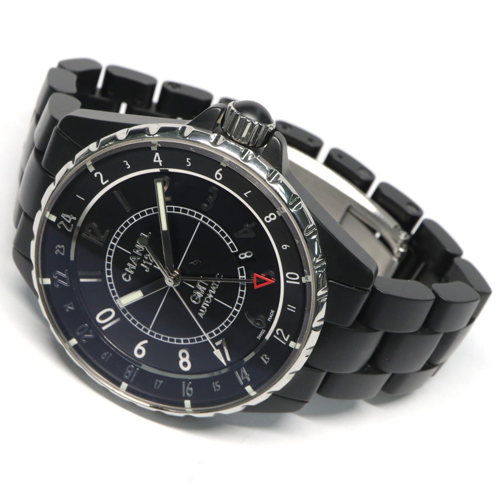 CHANEL J12 GMT 41MM H3101 Black Automatic Ceramic