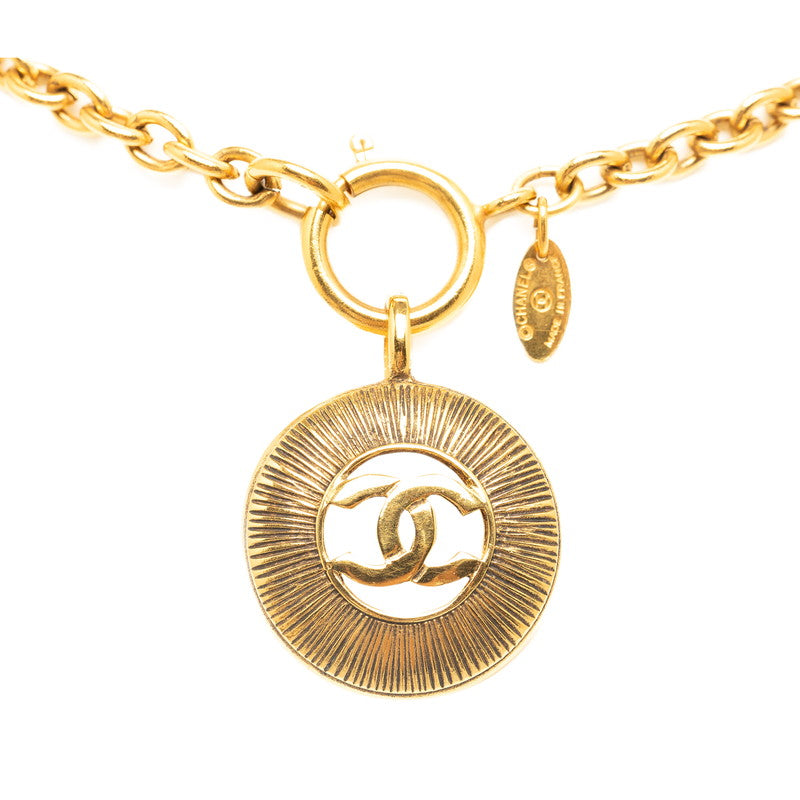 Chanel Vintage Coca-Cola Medal Necklace G   Chanel