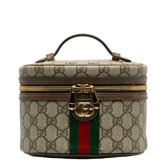 GUCCI Ophidia Supreme Vanity Case in Monogram GG 627463 Ladies