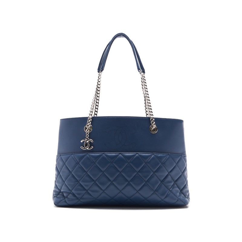 Chanel Matrasse Coco Double Chaintot  coconut charm  Blue (Silver G)  Bag  Back 【 Ship】【ship s 山本屋 山本屋 Online