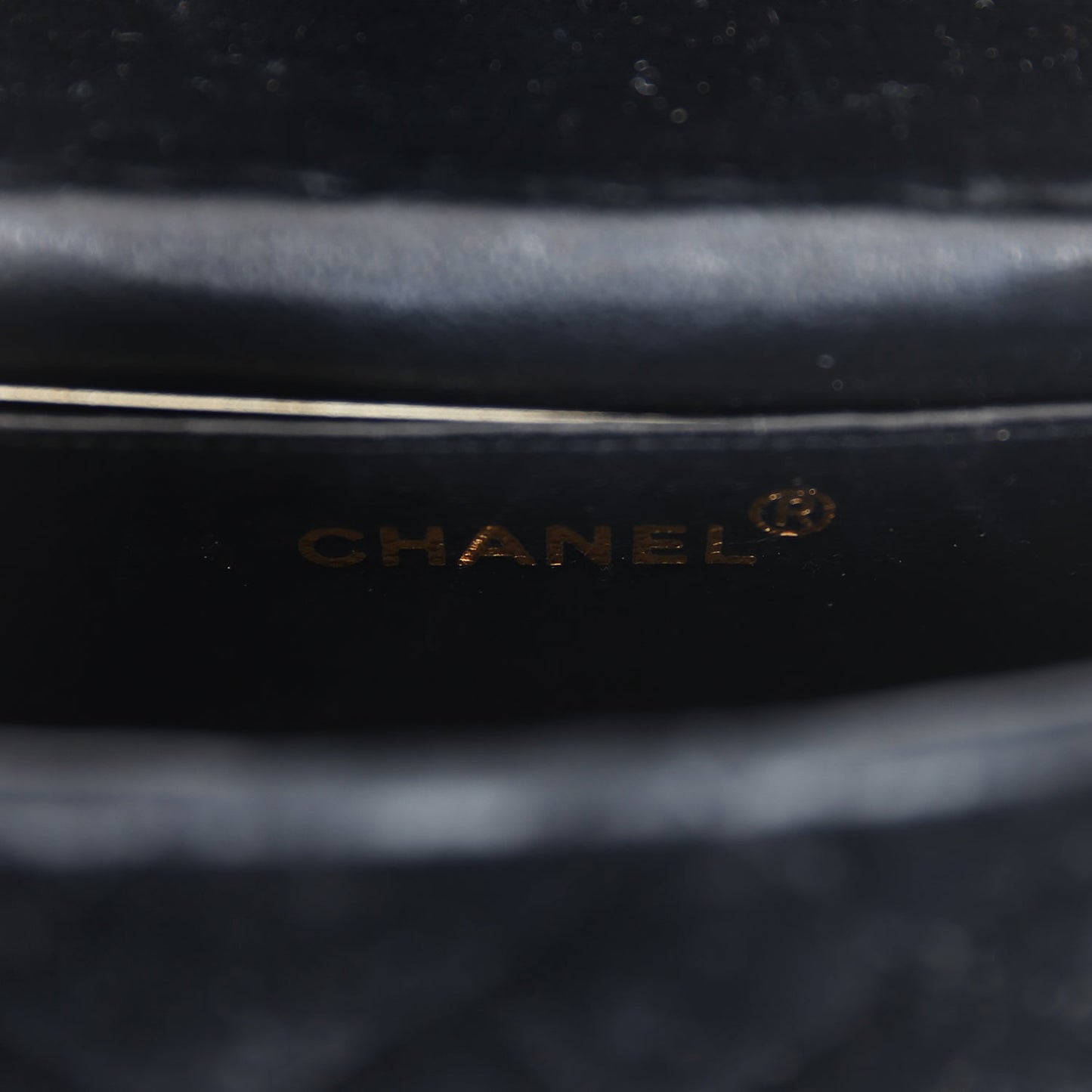 Chanel Vintage Micro Kelly Child Flap Bag Black Velvet Gold Hardware