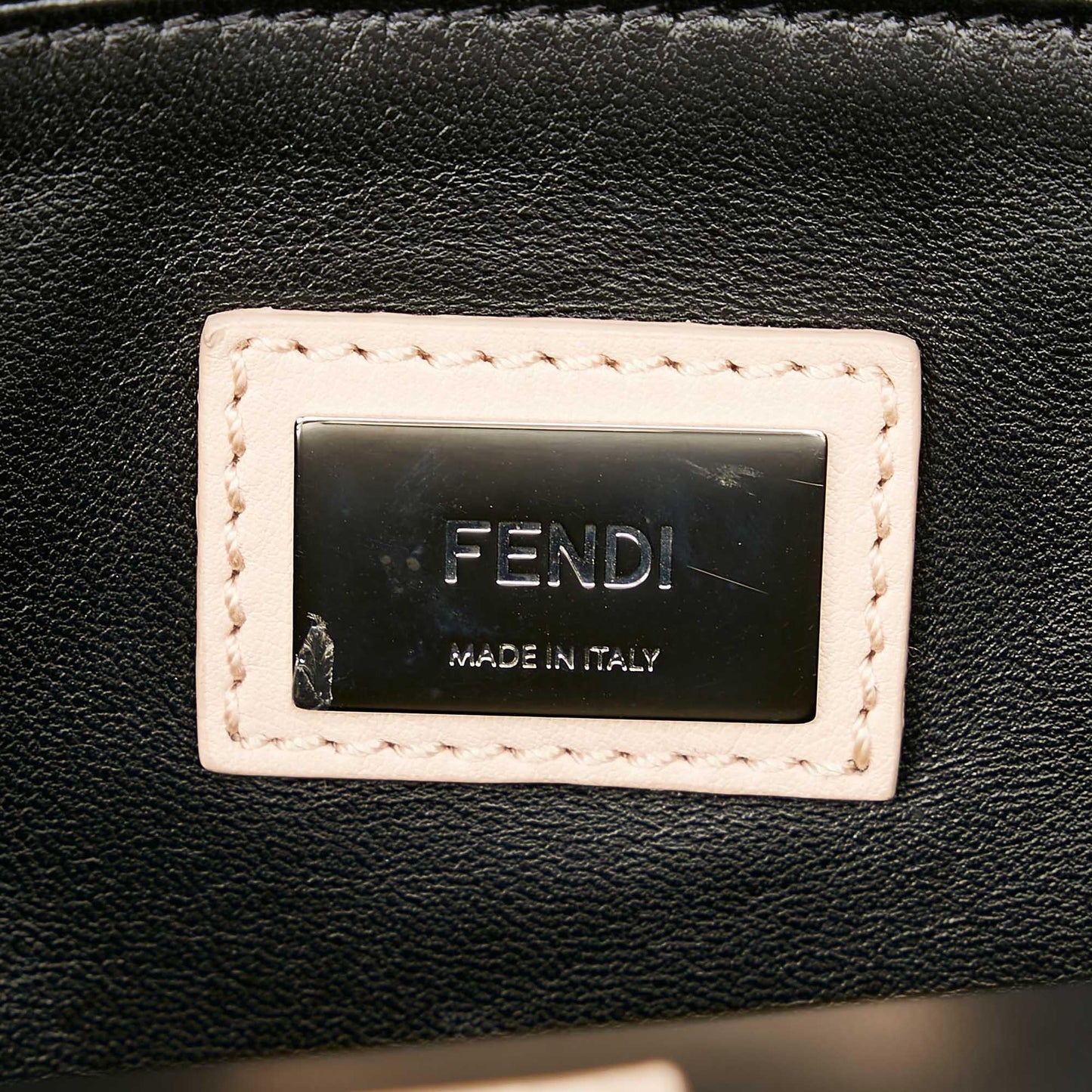 Fendi 2Jours Leather Handbag