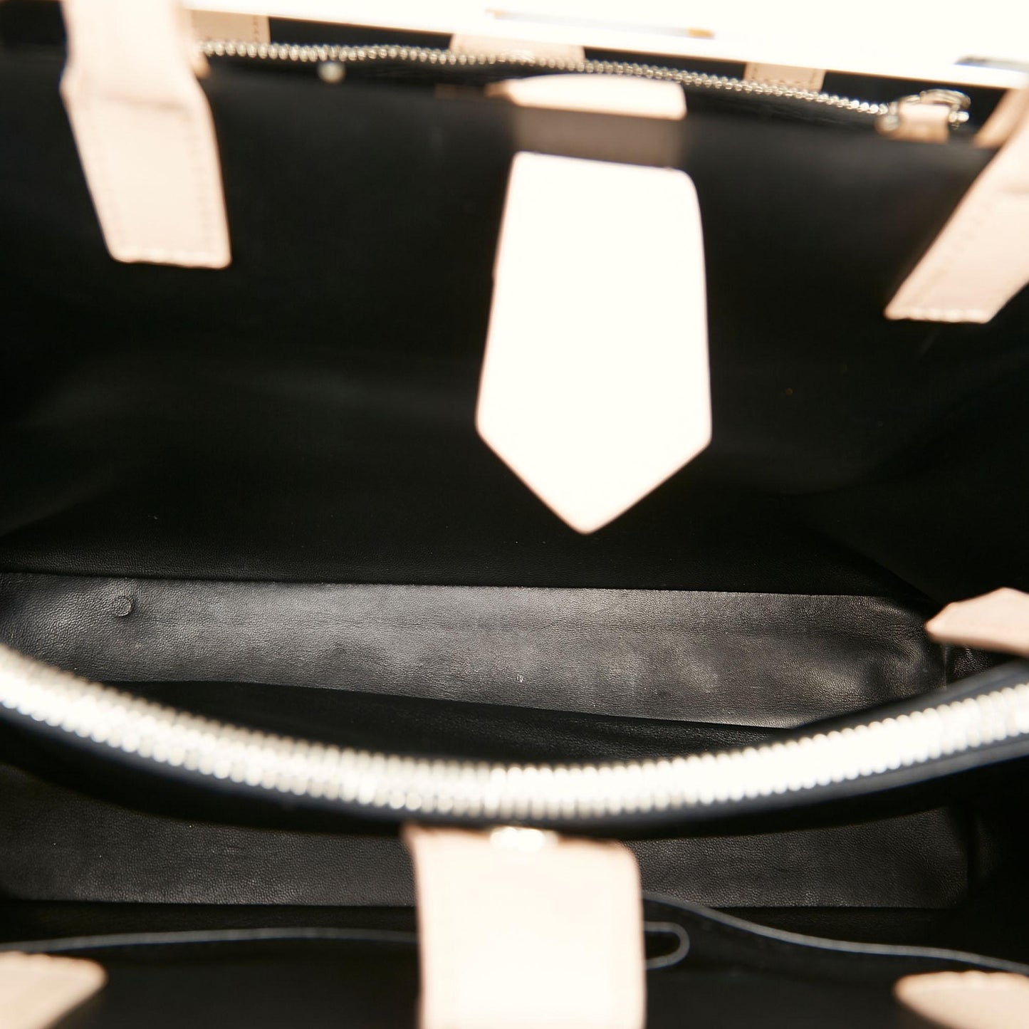 Fendi 2Jours Leather Handbag