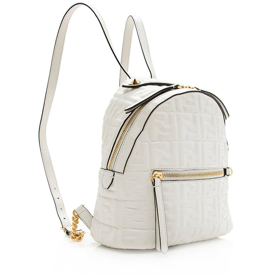 Fendi Calfskin FF 1974 Mini Backpack